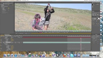 After Effects CS5.5: Blood Hit and Rotoscoping Tutorial