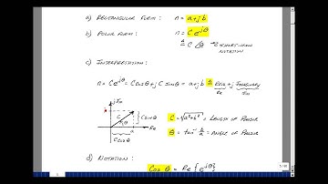 ECE202msu: Chapter 8 - Complex-Algebra Representation of Phasors