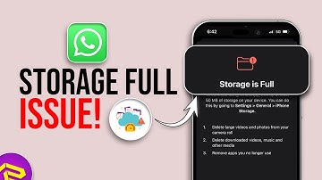 How to Fix Storage Full Issues on WhatsApp on iPhone | WhatsApp Storage Cleanup iPhone