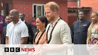 Prince Harry And Meghan Markle Begin Nigeria Visit Bbc News
