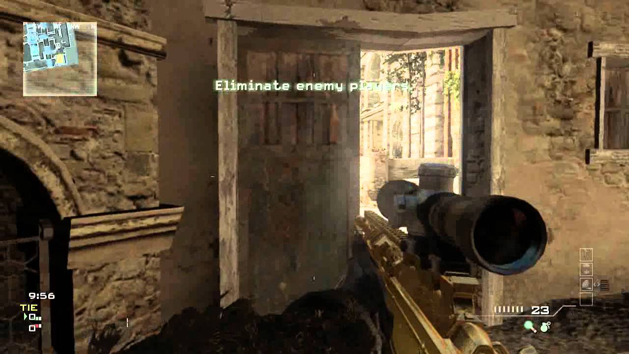 thefish1994 - MW3 Game Clip SEXY 6 MAN SPAWN KILL
