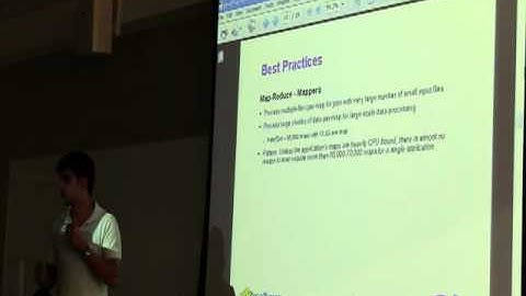 HUG Meetup August 2010 : Best practices for applications running on Apache Hadoop (1 of 2)