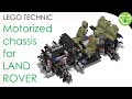 [MOD] Motorized chassis for LEGO Technic 42110 Land Rover Defender - powered by Buwizz