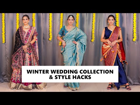 What to wear for Winter Weddings | Style Hacks for Indian Winter Wedding  wear