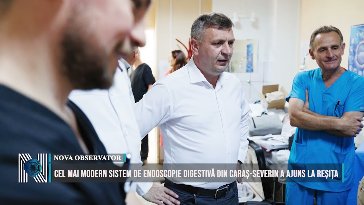 CEL MAI MODERN SISTEM DE ENDOSCOPIE DIGESTIVĂ DIN CARAȘ-SEVERIN A AJUNS LA REȘIȚA