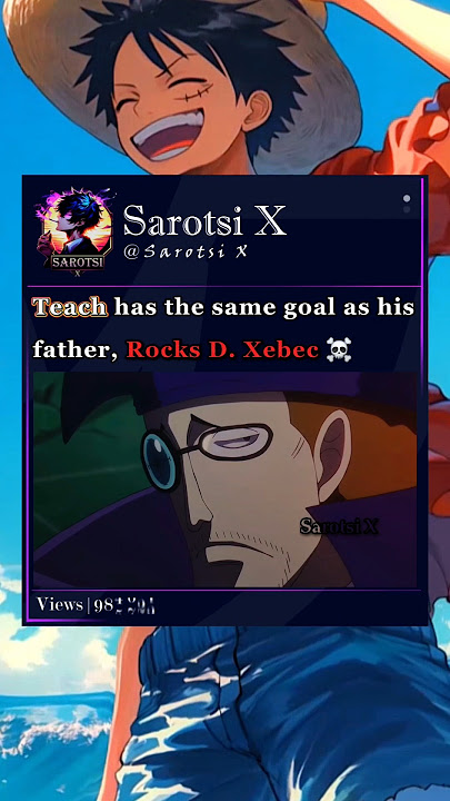 Blackbeard’s goal is to rule the world💀 #blackbeard #saturn #rocks #onepiece