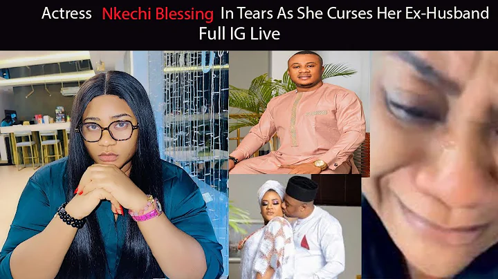 Nkechi Blessing  In Tears As Uche Maduagwu Confesses  |She Curses  Her Ex-Husband | FULL IG LIVE|
