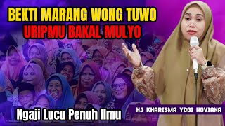 NADA DAN DAKWAH HJ KHARISMA YOGI NOVIANA | NGAJI LUCU PENUH ILMU || SELOMERTO WONOSOBO