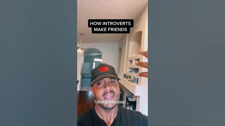 Introverts Making Friends ... #introvert #extrovert #shortsfunny #relatable #friends #introverts