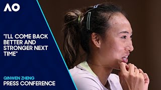 Qinwen Zheng Press Conference | Australian Open 2024 Final