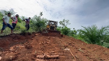 CAT D6R XL Bulldozer Operator Widens Palm Oil Road in Minutes!