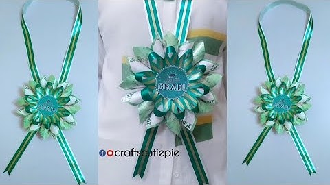 Kalung/selempang uang untuk wisuda