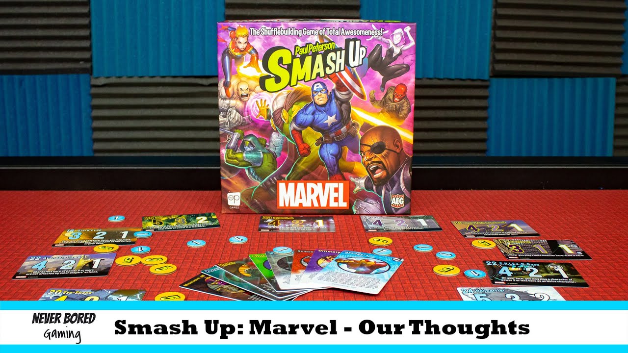 Smash Up: Marvel -- Our Thoughts (Board Game Review) 