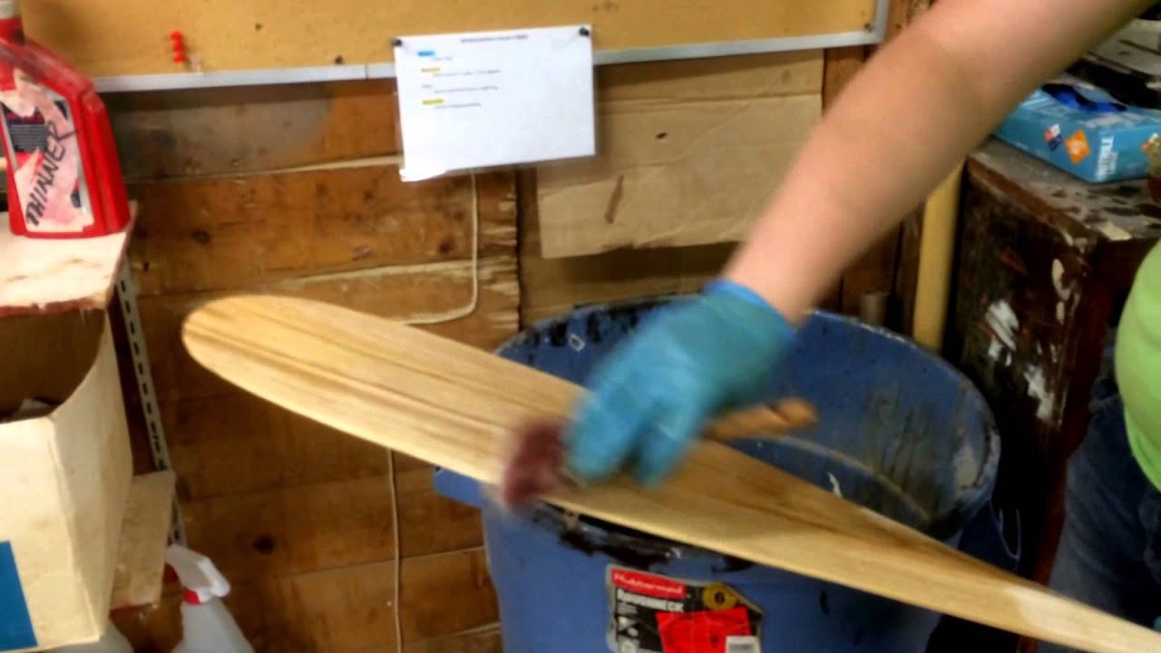 The Making Of A Shaw &amp; Tenney Handmade Wooden Canoe Paddle 
