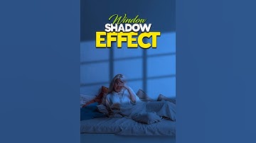 A Realistic Way to Make a Window Light and Shadows #shorts