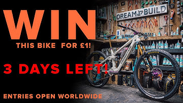 3 DAYS LEFT to WIN this Transition Sentinel for ONLY £1! FOX/HOPE/BURGTEC/SRAM/MAXXIS