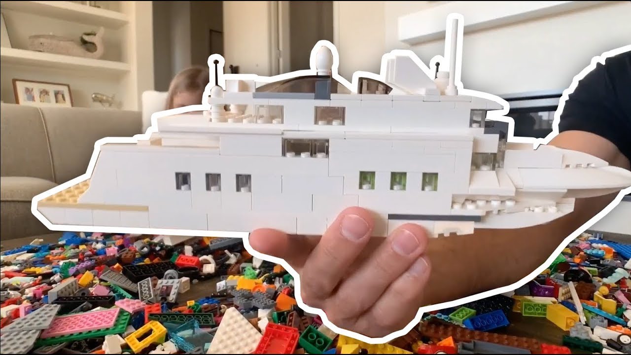 lego yacht tutorial