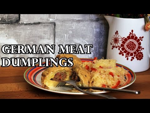 Video: German Meat Dumplings