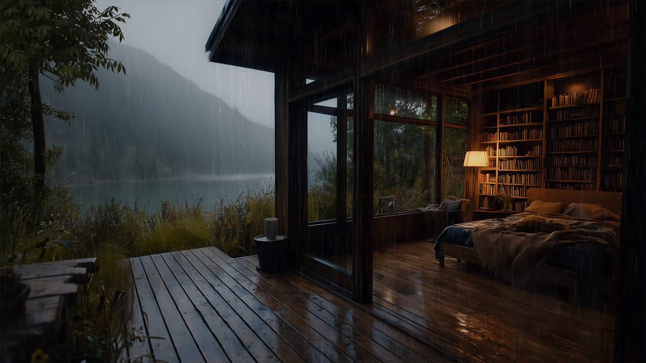 Night Rain Sounds for Deep Sleep | Relaxing Rain Ambience, White Noise, Meditation, Focus