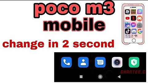 How To Change Navigation Bar In Poco M3 | Poco M3 Back Button Change Kaise Kare