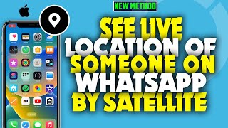 How to see live location of someone on WhatsApp by Satellite 2023 screenshot 1