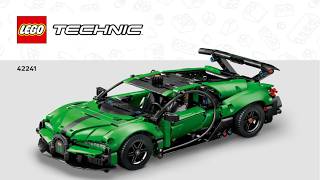 LEGO 42241 Instructions | Technic | Bugatti Chiron Pur Sport | Bugatti