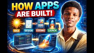 How Apps are built (step by step) from idea to launch