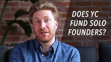 Does YC Fund Solo Founders? - Jared Friedman