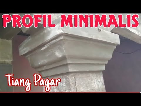 Cara Membuat Tiang Profil Minimalis - YouTube