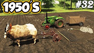 1950'S. Oxen in action. I'm finishing the second season.Field leasing. Selendra. FS 22. Ep 32