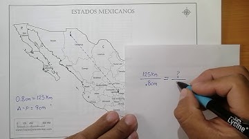 Cómo calcular la distancia aproximada entre dos puntos en un mapa con una regla.