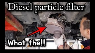 Difficult to remove DPF Volkswagen