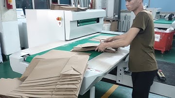 RZFD-450B Square bottom paper bag machine bag width:220-450mm Bottom width:100-230mm cutting length: