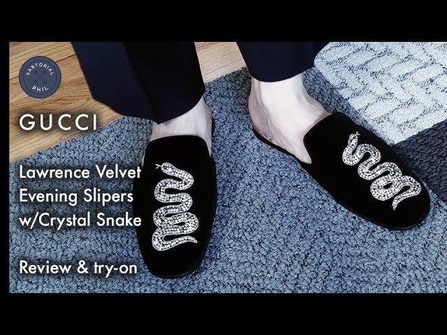 gucci slippers snake
