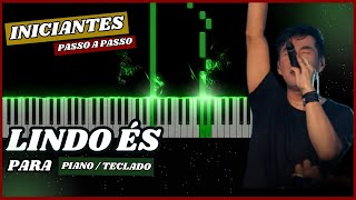 Tutorial (PIANO/TECLADO) Lindo és - Juliano Son