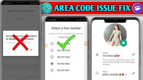 Textnow & 2nd line area code problem solve 2023 | TextNow & 2nd line not sign up problem solve 2023