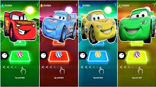 McQueen Monster Car 🆚 Monster Mater Car 🆚 McQueen Green Car 🆚 McQueen Car 🎶- Who is Best?