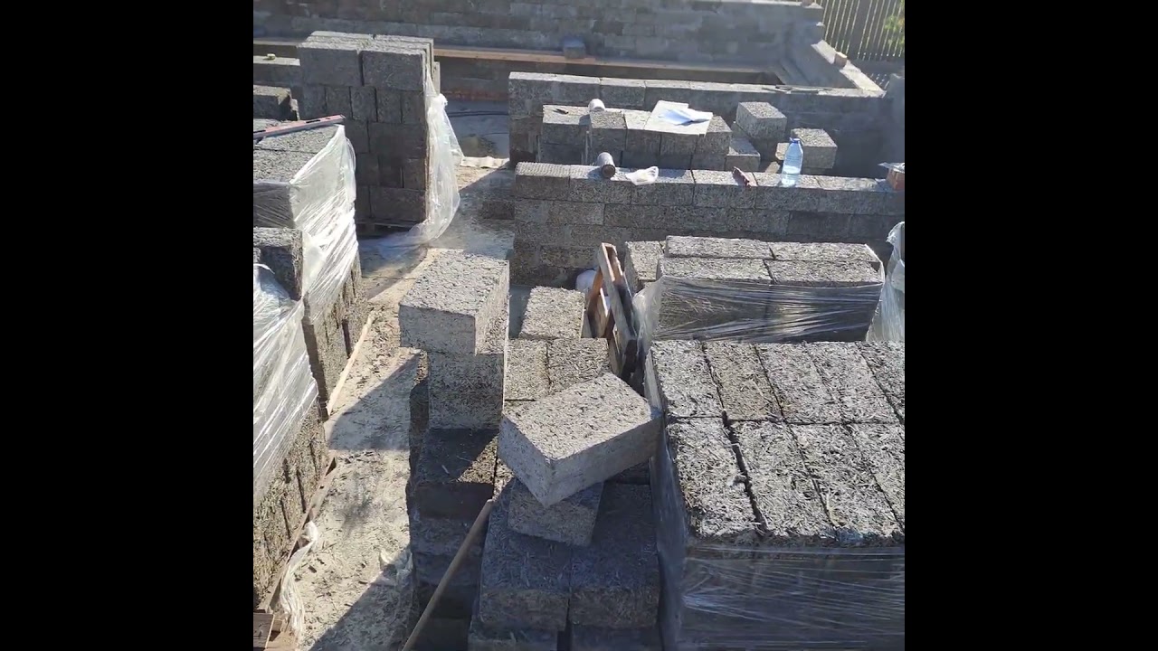 Арбалитный блок дом 9×14. 