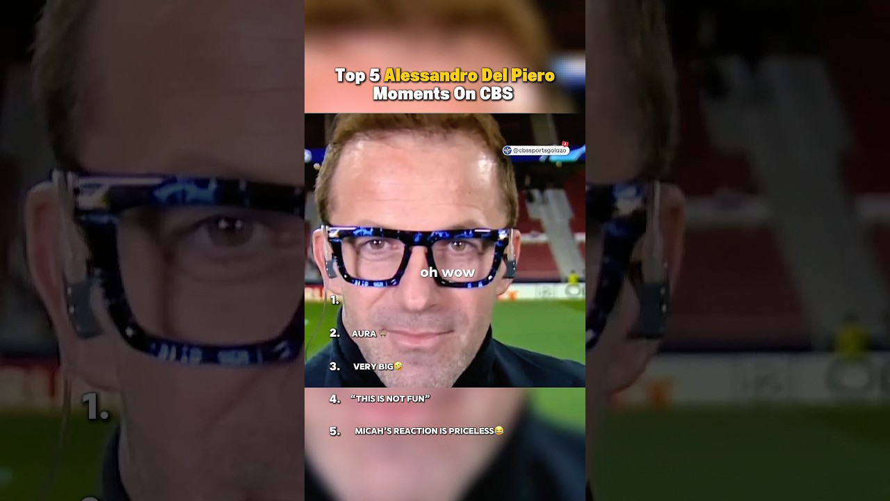 Top 5 Alessandro Del Piero Moments On CBS Sports 