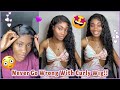 *Must Have*💥 Invisible HD Lace Curly Wig Install | 24Inch Curly Hairstyle #Elfinhair Honest Review