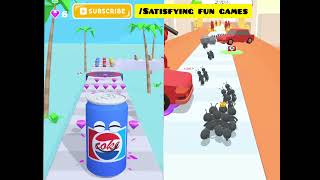 Celebrity Juice 🍹 Run Vs Tiny Run. Satisfying Gameplay. #gameplay #juicerun #tinyrun3d #fungame #timepassgames Profile