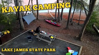 Kayak Camping ~ Lake James State Park