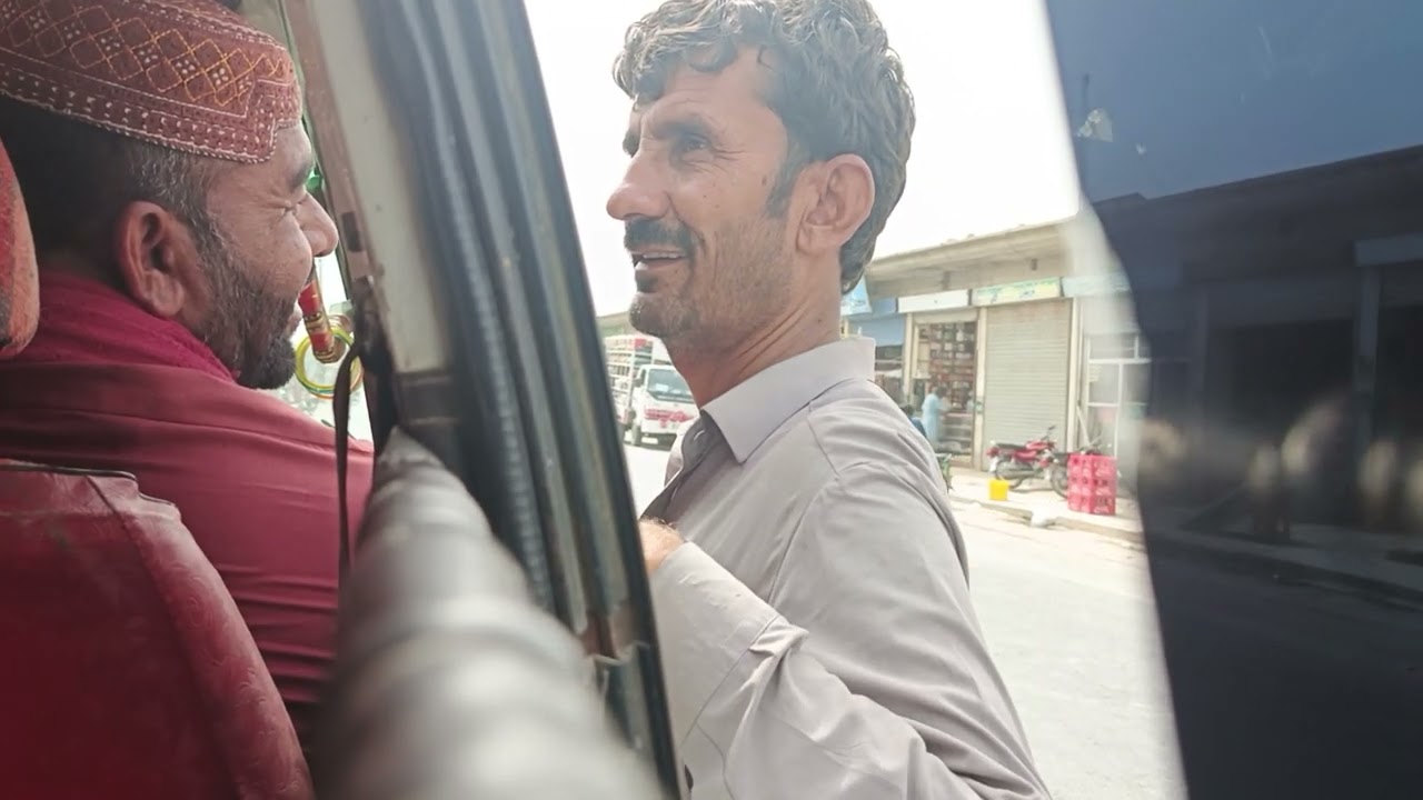 From my village to city lodhran by hiace 