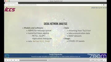 Sergiy Gogolenko - Towards Accurate Simulation of Global Challenges on Data Centers...