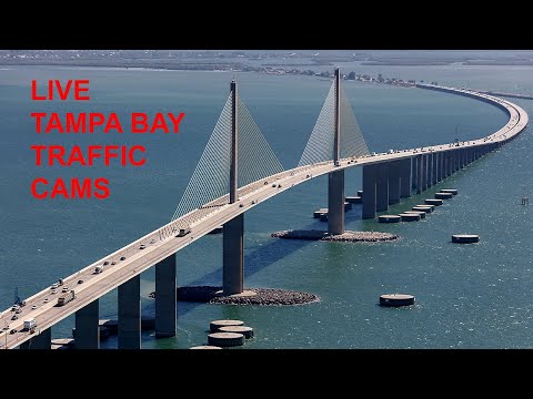 🔴 LIVE Tampa Bay Florida Traffic Camera Scan 24/7