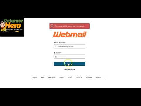 HOW TO CHANGE EMAIL PASSWORD FOR YOUR WEBMAIL