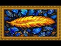 📺 Luxury Golden Frame TV Art | TV Table Painting Display | 4K TV Wallpaper 🎨✨
