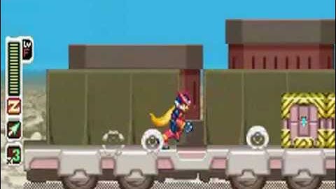 Mega Man Zero 4 - Opening Stage: Protect the Caravan