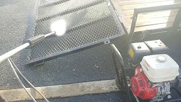 Pressure buffer tank to 4 GPM powerwash