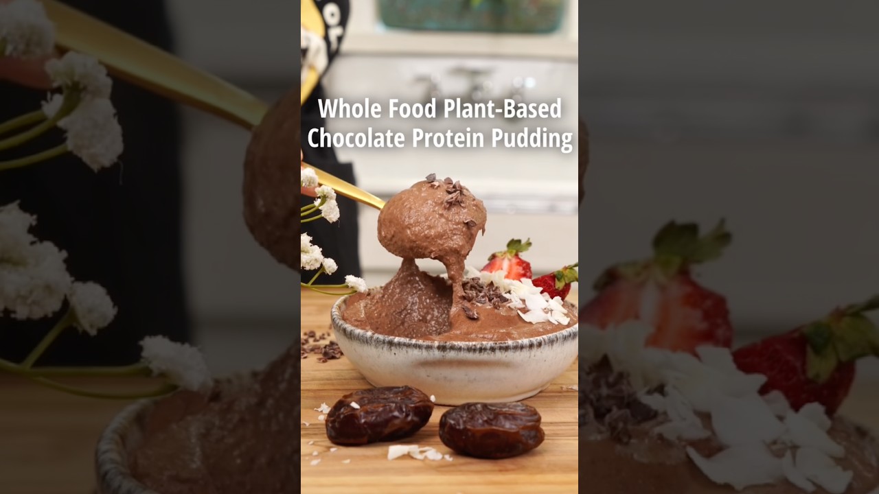 The easiest chocolate protein pudding you’ll ever make! 😍